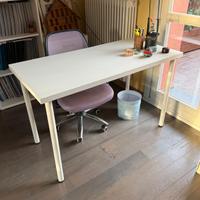 scrivania per cameretta completa di cassettiera e 