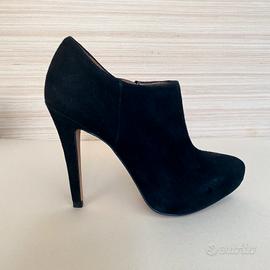 Stivaletti Sam Edelman neri in vera pelle con tacc