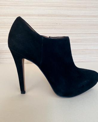 Stivaletti Sam Edelman neri in vera pelle con tacc