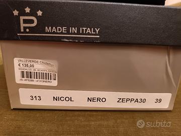 Sandalo in tessuto Valleverde