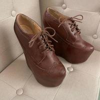 Jeffrey campbell spotlight brown calf