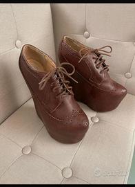 Jeffrey campbell spotlight brown calf