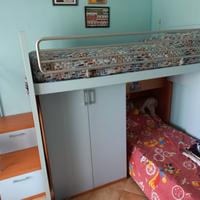 Camera letto ragazzi Doimo Cityline letto estraib.