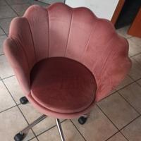 sedia rosa antico