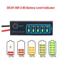 Indicatore di livello della batteria DC 5V-30V