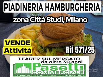 PIADINERIA/HAMBERGHERIA in zona Città Studi