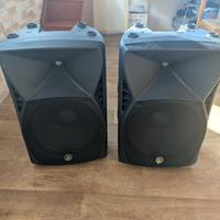 Coppia di Casse Amplificate TOPPRO 500 15"