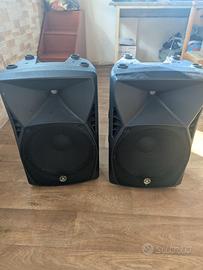 Coppia di Casse Amplificate TOPPRO 500 15"