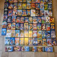 VHS originali Disney e videoregistratore JVC