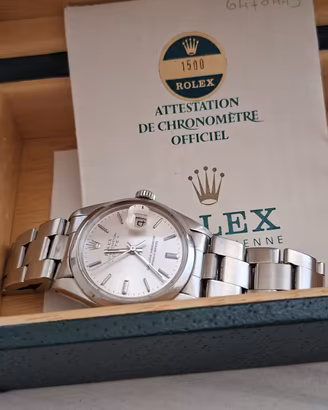 Rolex Ref. 1500 scatola e Garanzia