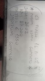 MOTORE USATO COMPLETO C3 PICASSO 1.6 B-GPL