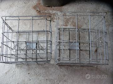 Cestelli portabottiglie in ferro