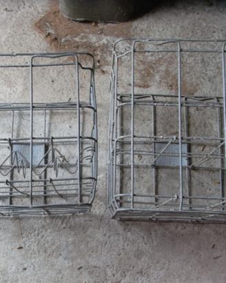 Cestelli portabottiglie in ferro