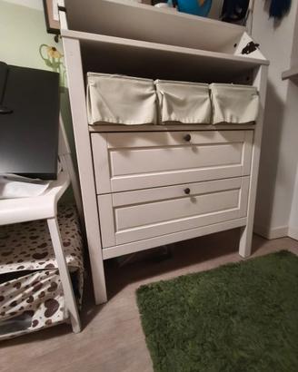 Cassettiera Fasciatoio Sundivk Ikea