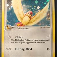 Pidgeotto Holo Ex Rosso Fuoco E Verde Foglia Eng