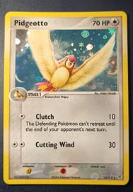 Pidgeotto Holo Ex Rosso Fuoco E Verde Foglia Eng