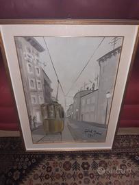 Dipinto a olio anno 1972