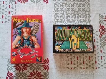 Giochi di carte: Waz Baraz e Illuminati Y2K