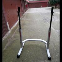 Panca palestra + rack