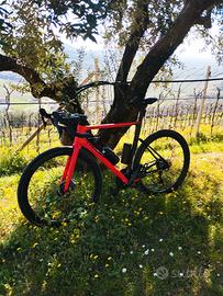 Bici da corsa in carbonio freni a disco