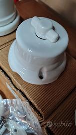 Prese e interruttore in ceramica 