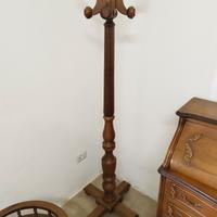 Attaccapanni vintage in legno massello