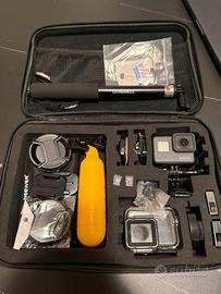 Go Pro hero 5 black più accessori