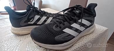 scarpe donna running adidas solarglide nere 37