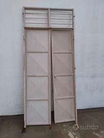 porta esterno giardino completa di telaio