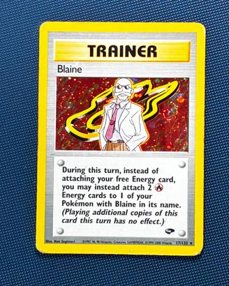 Trainer Blaine holo 17/132 GC