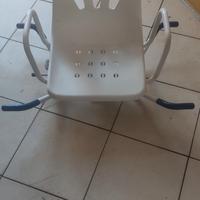 sedia girevole per vasca. 