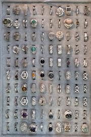 anelli vintage in Argento Sterling