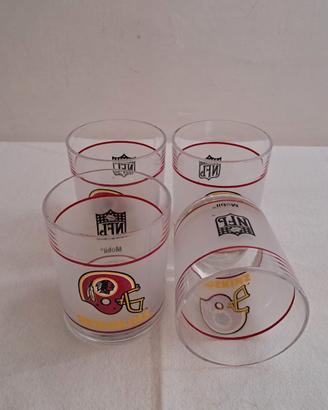 Bicchieri vintage Nfl