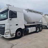 DAF  510  E 6  Motrice 3 assi +8 Rimorchio Biga 