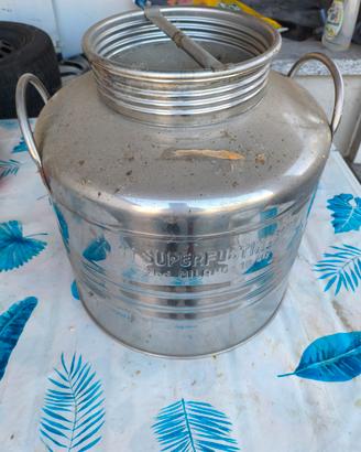 fusto per alimenti in acciaio inox 30 litri