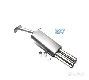 SILENZIATORE DI SCARICO PER SKODA FABIA 1.2 1999- 