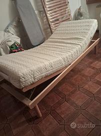 rete in legno con doppia alzata 