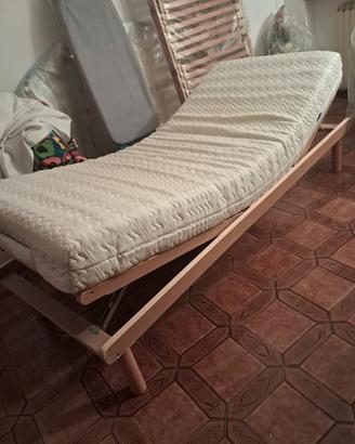 rete in legno con doppia alzata 