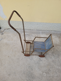 Antica carrozzina per bambole anni 30