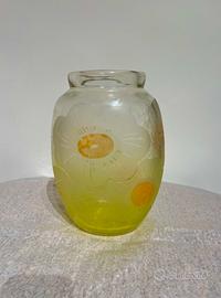 Vaso art deco Le Verre Francais