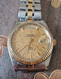 Tudor Prince day date acciao oro 18 kt