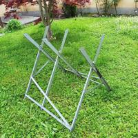 Cavalletto taglialegna in alluminio