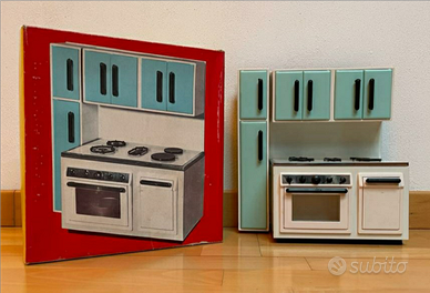 Cucina giocattolo L.A.C. con scatola anni 60/70