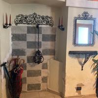 Set ingresso in ferro battuto