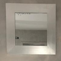 Specchio in foglia d argento