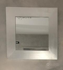 Specchio in foglia d argento