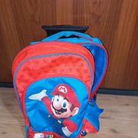 Zaino trolley scuola Supermario