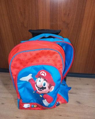 Zaino trolley scuola Supermario