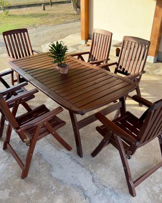 Tavolo Allungabile 150/200x100 + 6-8 sedie