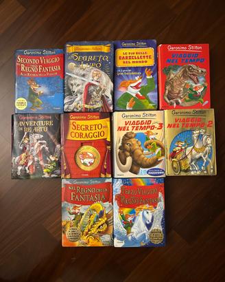 set libri geronimo stilton